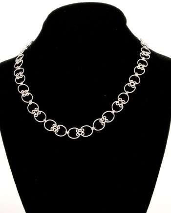 Our Own Design Curled Link Chain in Silver