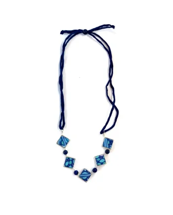 Foam Brewers Dead Flowers Necklace with Lapis Lazuli