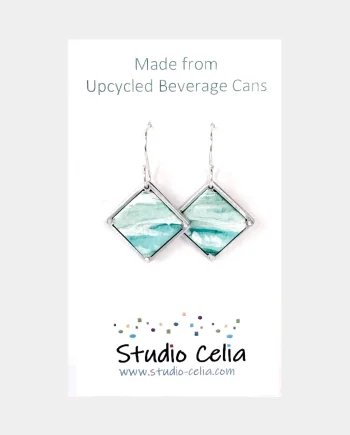 Tree House Tasman Bay Wave Earrings