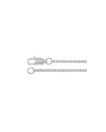 Argentium Silver Cable Chain