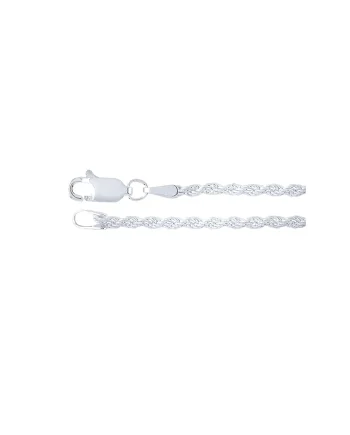 Sterling Silver Rope Chain