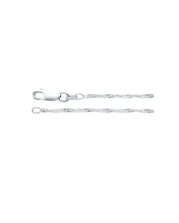 Sterling Silver Singapore Chain