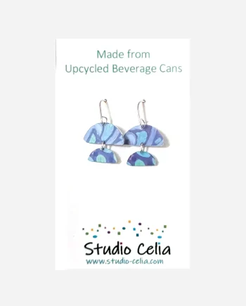 Foam Brewers Dead Flowers Swingy Earrings